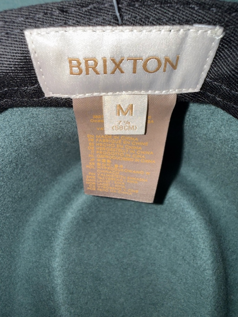 Brixton Joanna Felt Hat, Silver Pine, size Medium, BNWT - Picture 4 of 5